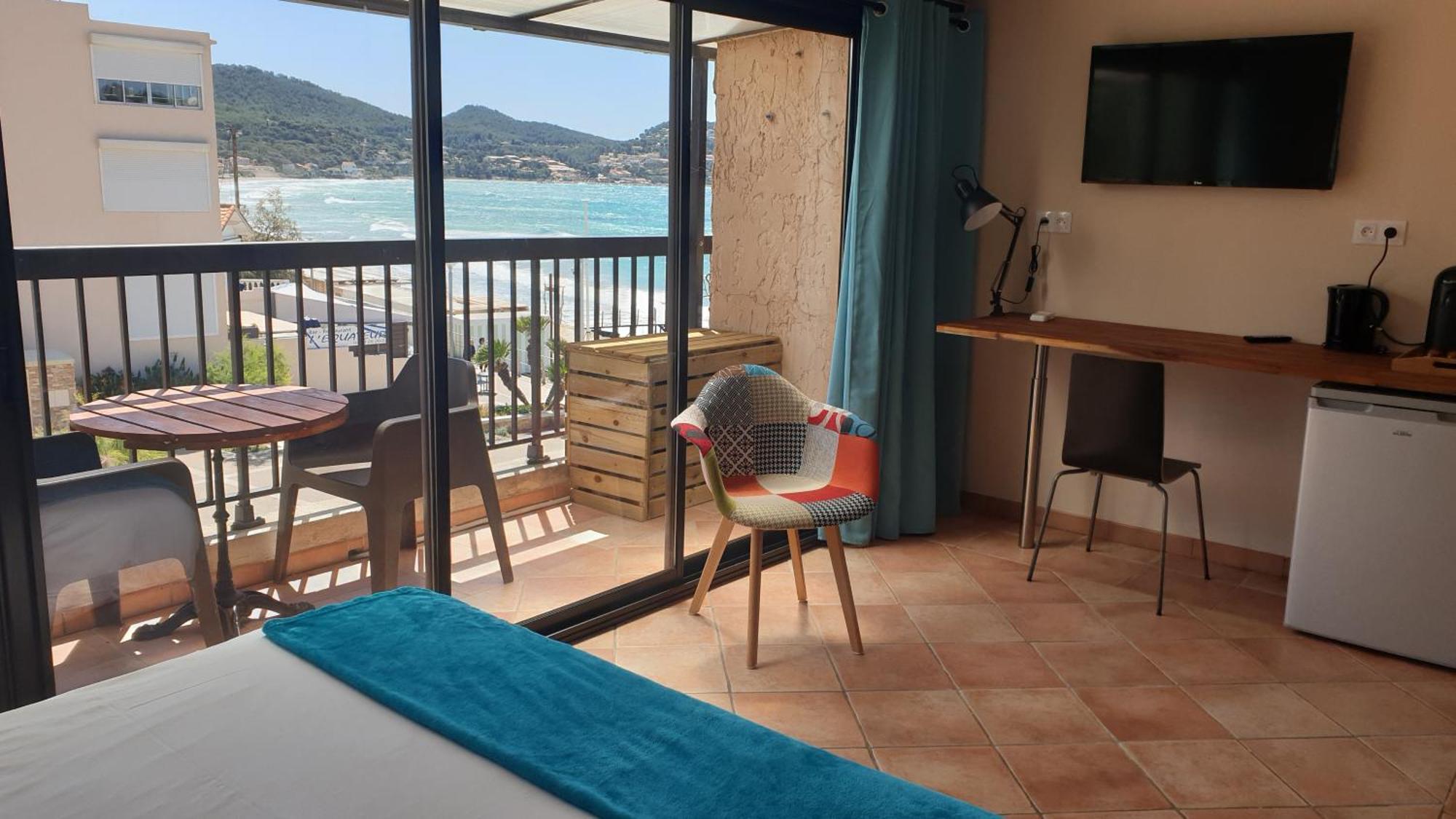 Hotel Chanteplage Saint-Cyr-sur-Mer Kamer foto