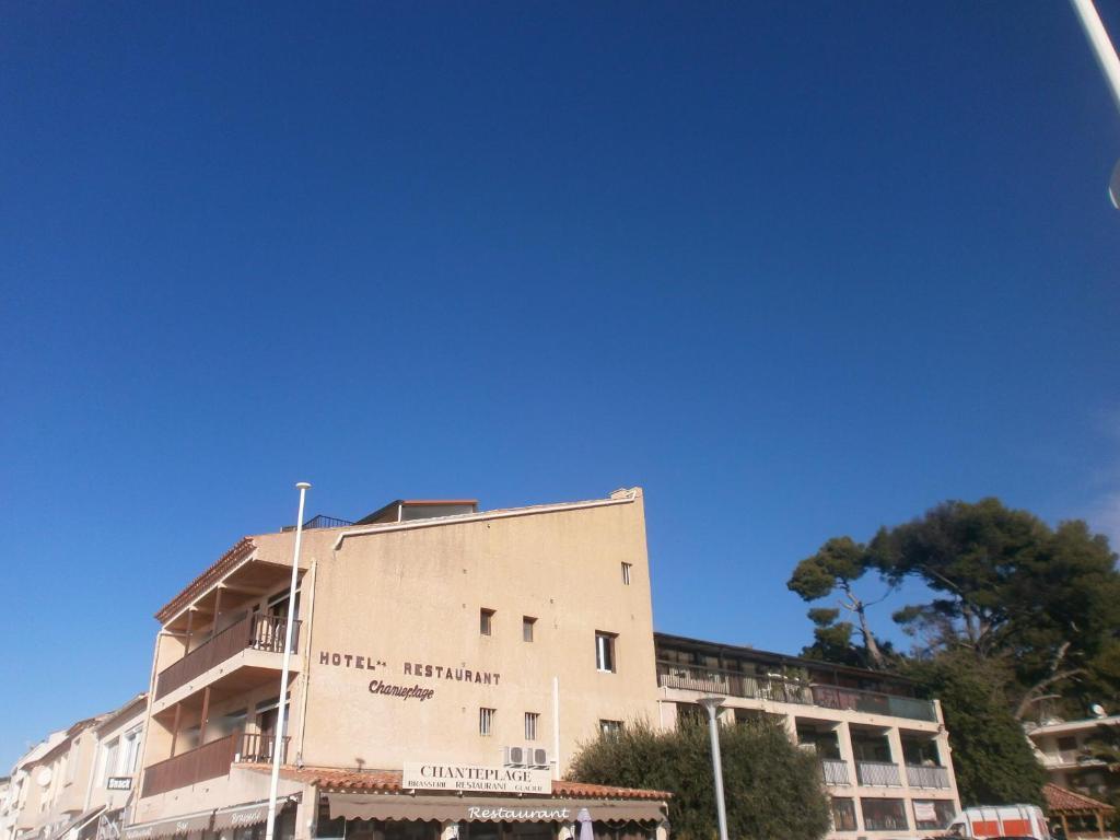 Hotel Chanteplage Saint-Cyr-sur-Mer Buitenkant foto