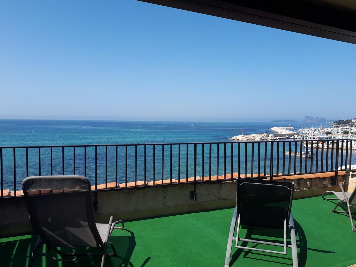 Hotel Chanteplage Saint-Cyr-sur-Mer Buitenkant foto