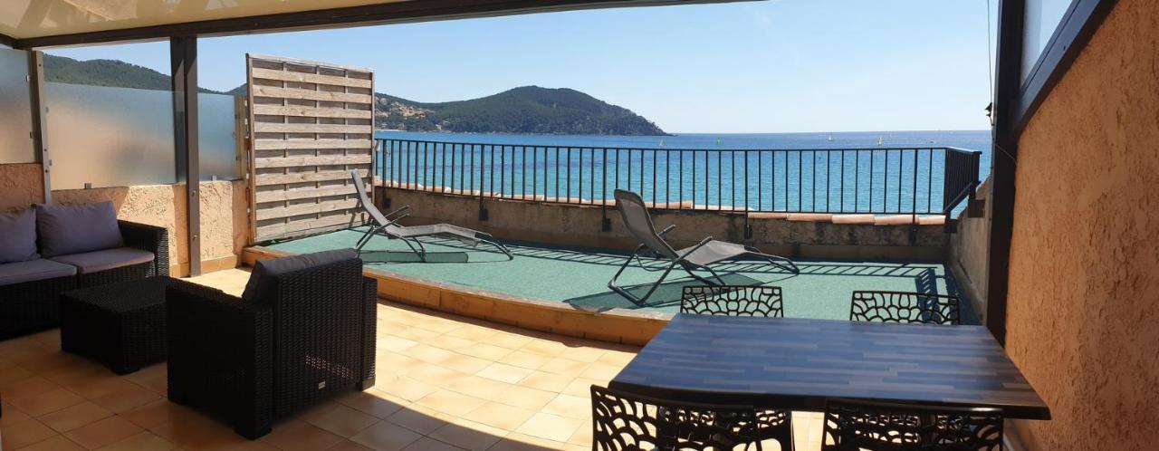 Hotel Chanteplage Saint-Cyr-sur-Mer Buitenkant foto